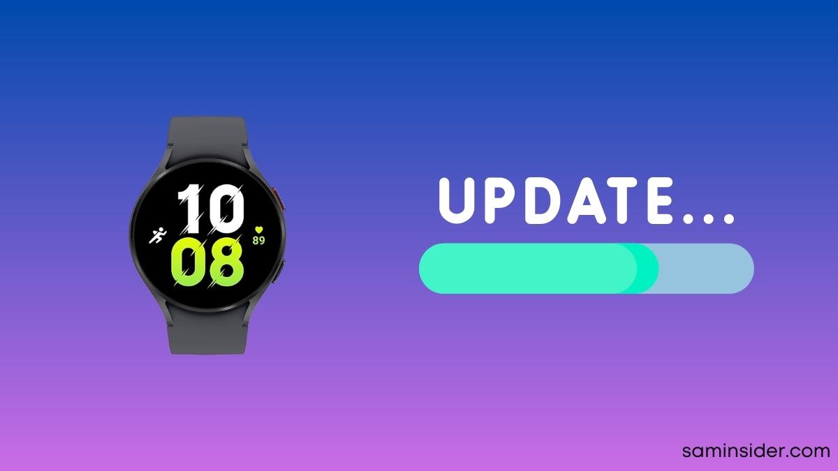 Galaxy Watch 5 Not Updating Issue fix