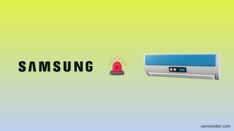 Fix Samsung Air Conditioner Blinking Lights