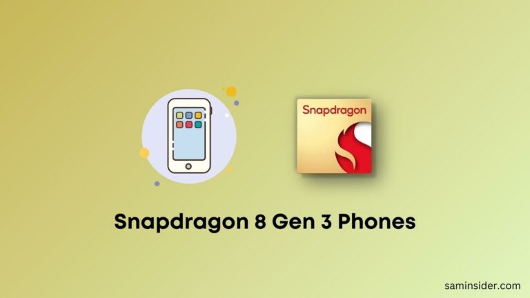 List phone Snapdragon 8 Gen 3
