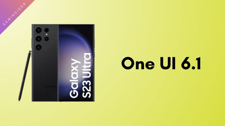 When will Galaxy S23 Ultra get One UI 6.1 update