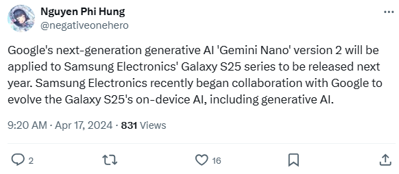 second-gen Gemini Nano