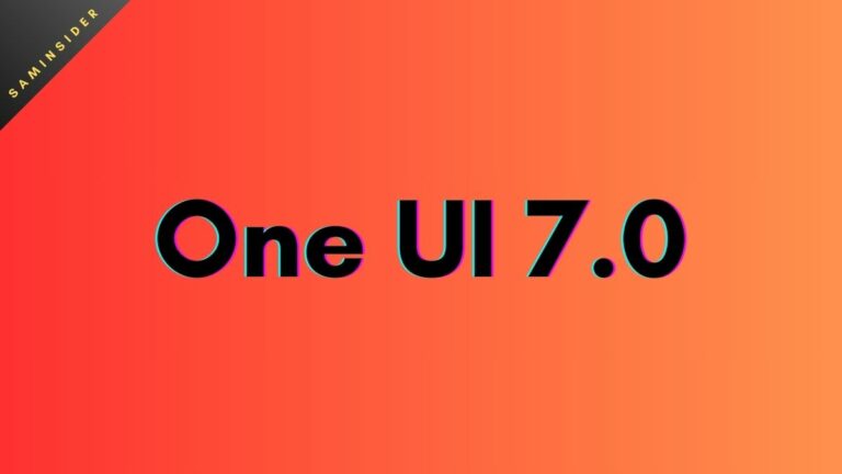 One UI 7.0 testing Galaxy S24 Ultra